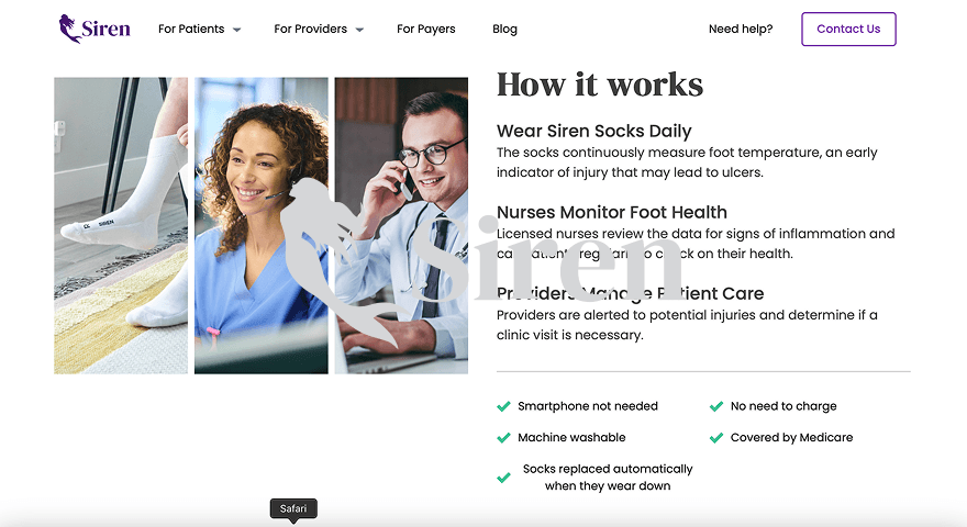Feet monitoring for Diabetics