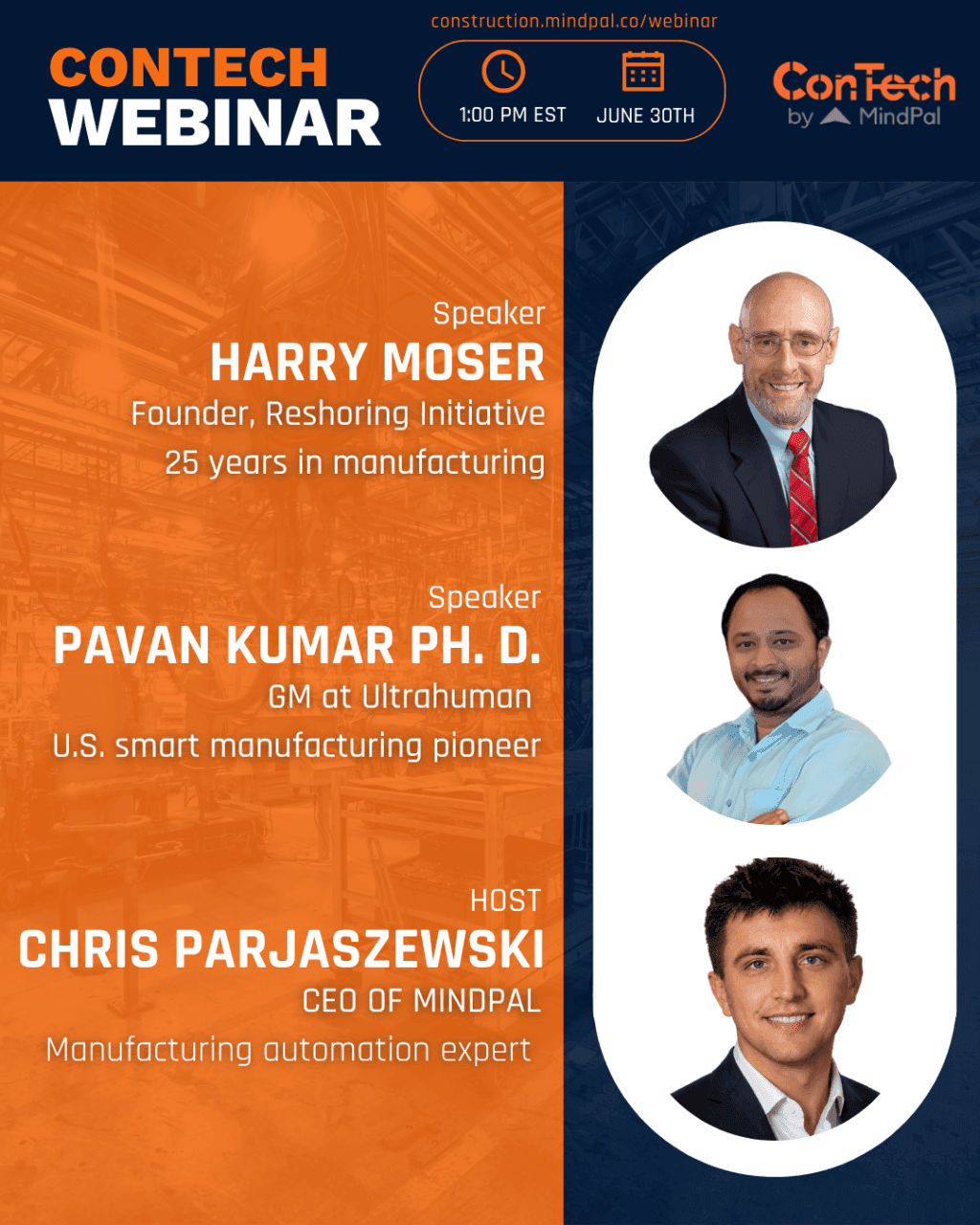 Industry Giants Harry Moser and Dr. Pavan Kumar to Headline Executive Roundtable on Bridging the "Integration Deficit" in US Manufacturing