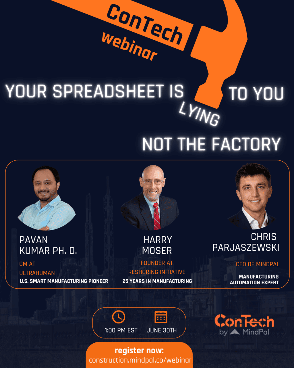 Industry Giants Harry Moser and Dr. Pavan Kumar to Headline Executive Roundtable on Bridging the "Integration Deficit" in US Manufacturing