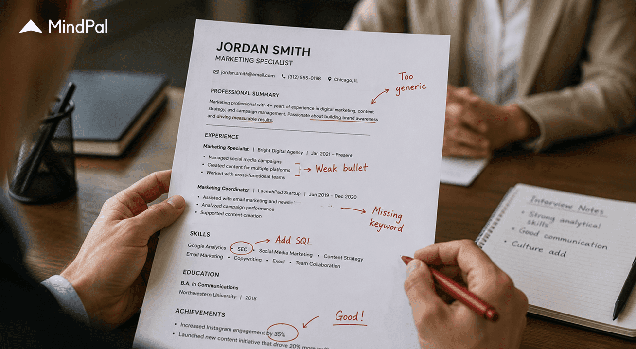 MindPal vs Resume Worded: Best Free Resume Checker